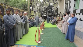 الشيخ احمد سالمان العصر عزاء والدة الحاج علي سليمان حماده كفر بتبس تلا المنوفيه 