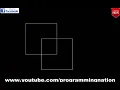QBASIC TUTORIAL 22 - MAKING A CUBE WITH THE HELP OF LINE COMMAND PROGRAMMING NATION