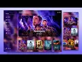 Responsive Dashboard Using HTML CSS And JavaScript Movie Dashboard