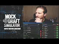 3-Round Mock Draft Simulator w Trevor Sikkema NFL Draft Carolina Panthers