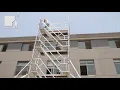 aluminium access scaffolding