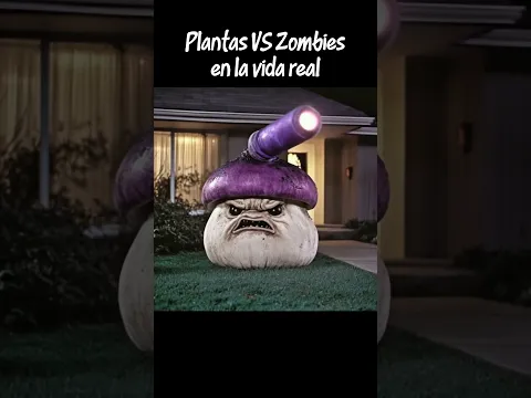 Plantas Versus zombies animación real life