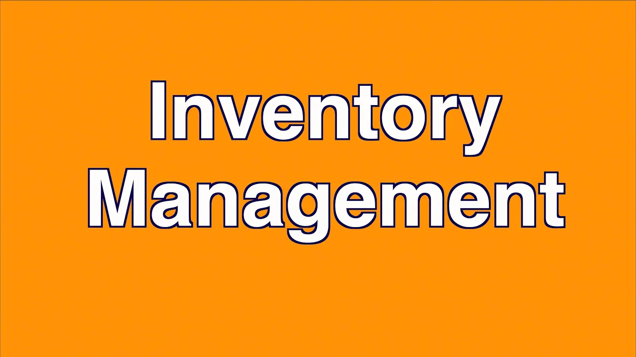 Inventory Management | Concepts, Examples and Solved Problems