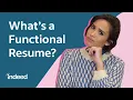 How To Create A Functional Resume Showcase Your Skills Indeed Career Tips