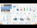 Courier Management System Using Java OOP-Based Java Project for Beginners Students Java
