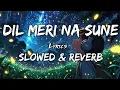 Download Lagu Dil Meri Na Sune Lyrics -  Genius Movie | Slowed and Reverb | Lofi song 2024 | Lofi Mix Raj | Viral