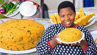 TEKA ISOSI YA KAWUNGA NKWEREKE UKO UBIGENZA UKARYA AKAWUNGA KARYOSHYE CYAAANE😋/Namna ya Kupika ugali