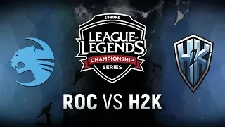 ROC vs. H2K - Week 1 Day 2 | EU LCS Summer Split | Team Roccat vs. H2k-Gaming (2018)