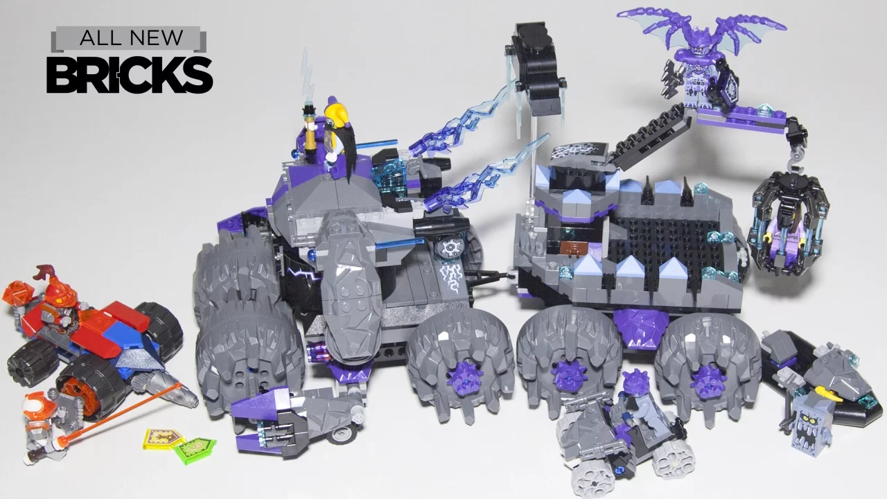 Lego Nexo Knights 70354 Axl's Rumble Maker Speed Build