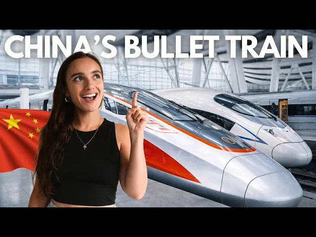 China's High Speed Train from Beijing to Shanghai 🇨🇳