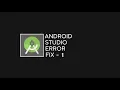 How to Fix Rendering Problem Android Studio 2 solutions