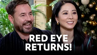 Martin Compston Jing Lusi on Red Eye Series 2 What s On Scotland STV
