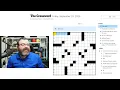 Learning Crossword Week 69 NYT Crossword Friday Sept 19th 2025