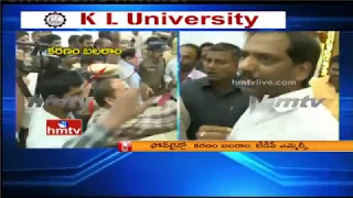 karanam balaram responds on two groups fighting in president elections prakasam hmtv