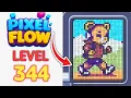 Pixel Flow Level 344 Walkthrough