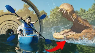 THIS Is How You Need To Build A Croc Cruise Jurassic World Evolution 3 Deinosuchus Habitat Build