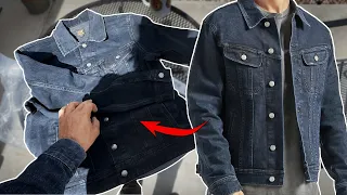 The cheapest QUALITY Lee Rider jacket the black blue type 3