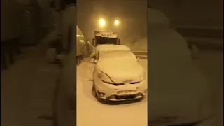 حالات عن ثلج عنتاب تركيا 