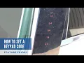 How to Set a Ford Door Keypad Code Feature Friday
