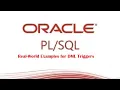 tutorial Introduction of Real-World Examples for DML Triggers in Oracle Database