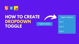 toggle button toggles in html css and javascript drop down menu toggle html css Tarun Code