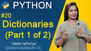 Python Dictionary Dictionaries Python Collection Part 1 Geeta Jarholiya