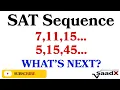 SAT Math Sequences Arithmetic vs Geometric Explained Clearly