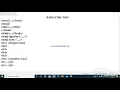 BASIC HTML TAGS PART-1