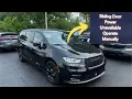 Sliding door power unavailable operate manually warning in Pacifica