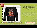 Macho Man 32th Anniversary 1973-2005 Signature Randy Savage Shirt