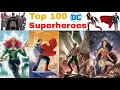 Top 100 DC Superheroes in Comic
