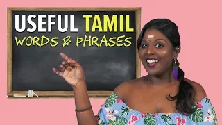 basic tamil words u0026 phrases you should know by now nandini says