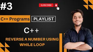 How to Reverse a Number in C Using While Loop Playlist