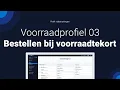 Download Lagu Voorraadprofiel 03 - Bestellen bij voorraadtekort