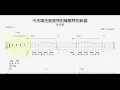 曾沛慈 【今天陽光就是特別耀眼特別和諧 feat.韋禮安】吉他指彈獨奏譜｜Guitar Tab｜fingerstyle