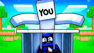 TRAPPED by YOU in Minecraft!