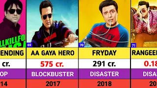 govinda all movies list govinda all hits and flops movies list singham again