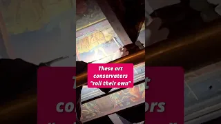 Art Conservators Who Roll Their Own Restoration At The Isabella Stewart Gardner Museum 