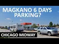 CHICAGO MIDWAY AIRPORT HOW MUCH I PAID 6 DAYS PARKING AT ECONOMY LOT