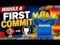 Your First Git Commit Push to GitHub Module 4