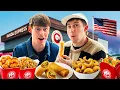 Two Brits try Panda Express for the first time ft Andy Michelle