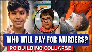 DELHI PG Building Collapse KILLS 7 Students I WHO WILL PAY? | Barkha