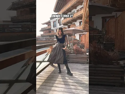 1 oder 2? 👗 #dirndl #dirndlstyle #tracht #outfit #choose