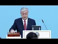 Lagu Tokayev swears in as Kazakh president