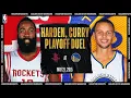 Harden Curry Duel In Playoff Showdown Classic Game