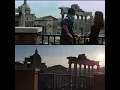 Lagu Way of the Dragon - Bruce Lee and Nora Miao overlook the  Roman Forum