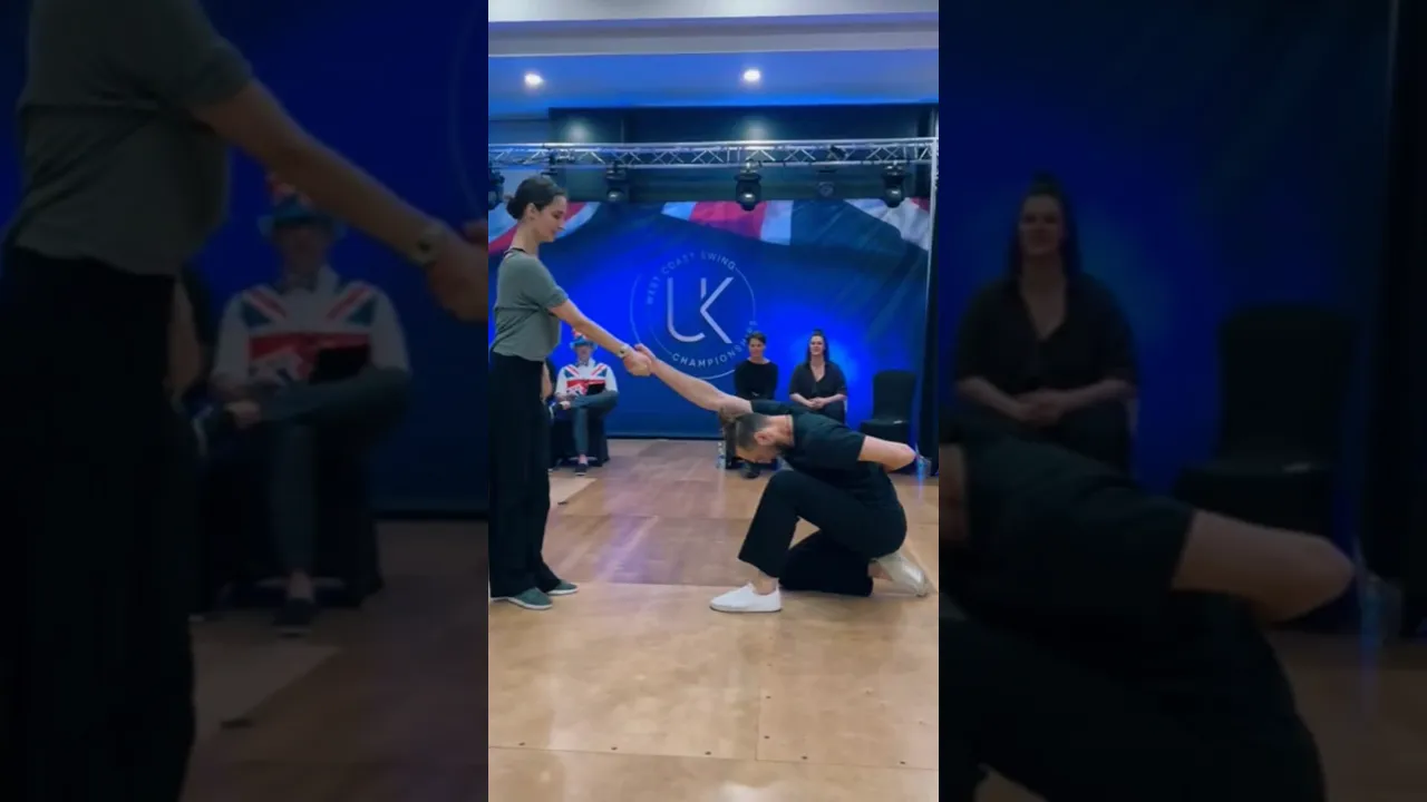 The high kicks sealed the deal 😲🤣🤣 #improv #westcoastswing