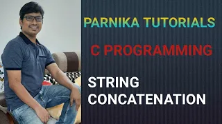 L 63 C PROGRAM TO CONCATENATE TWO STRINGS STRCAT FUNCTION GATE CSE LECTURES C PROGRAMMING