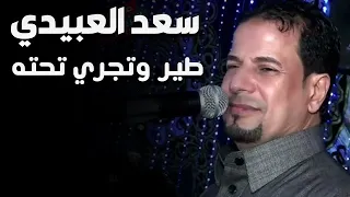 جديد الفنان سعد العبيدي طير وتجري تحته       دندنها