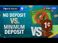 Online Casino Tip Making a Minimum Deposit is Better than a No Deposit Bonus